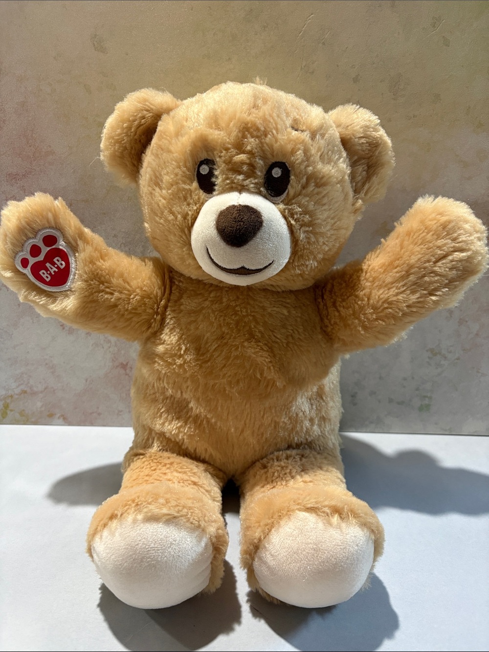 Build A Bear BAB Lil' Cub Brownie Plush Stuffed Animal 2017 14.5"